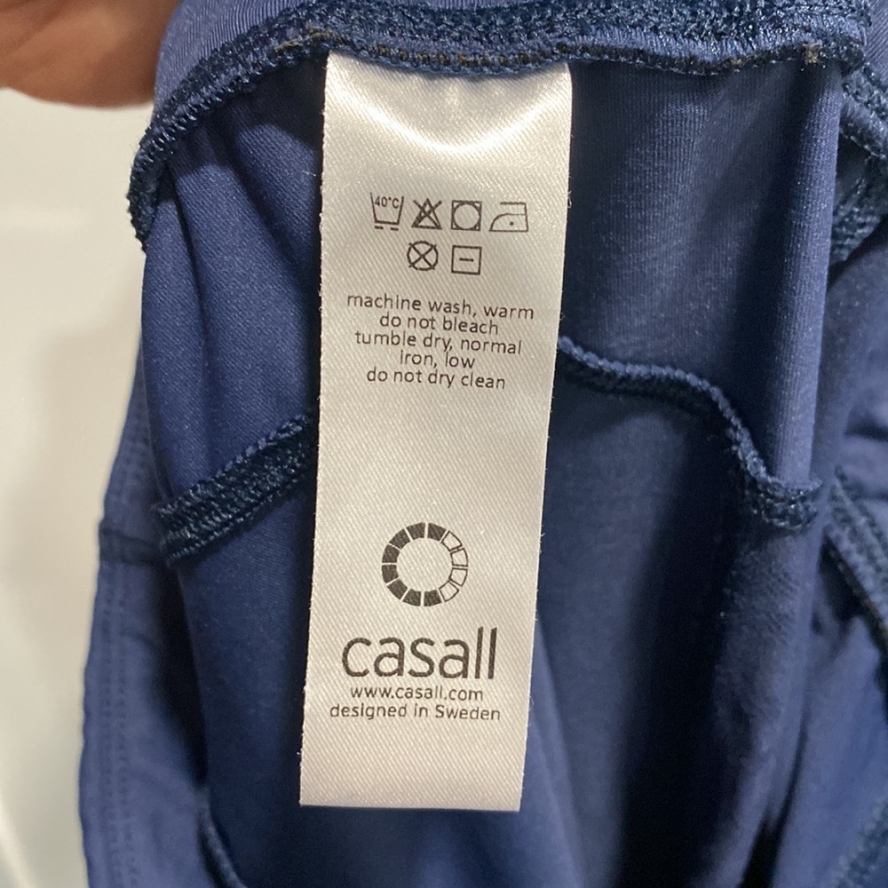 Casall Navy Blue Athletic Leggings EUC - Picture 10 of 11